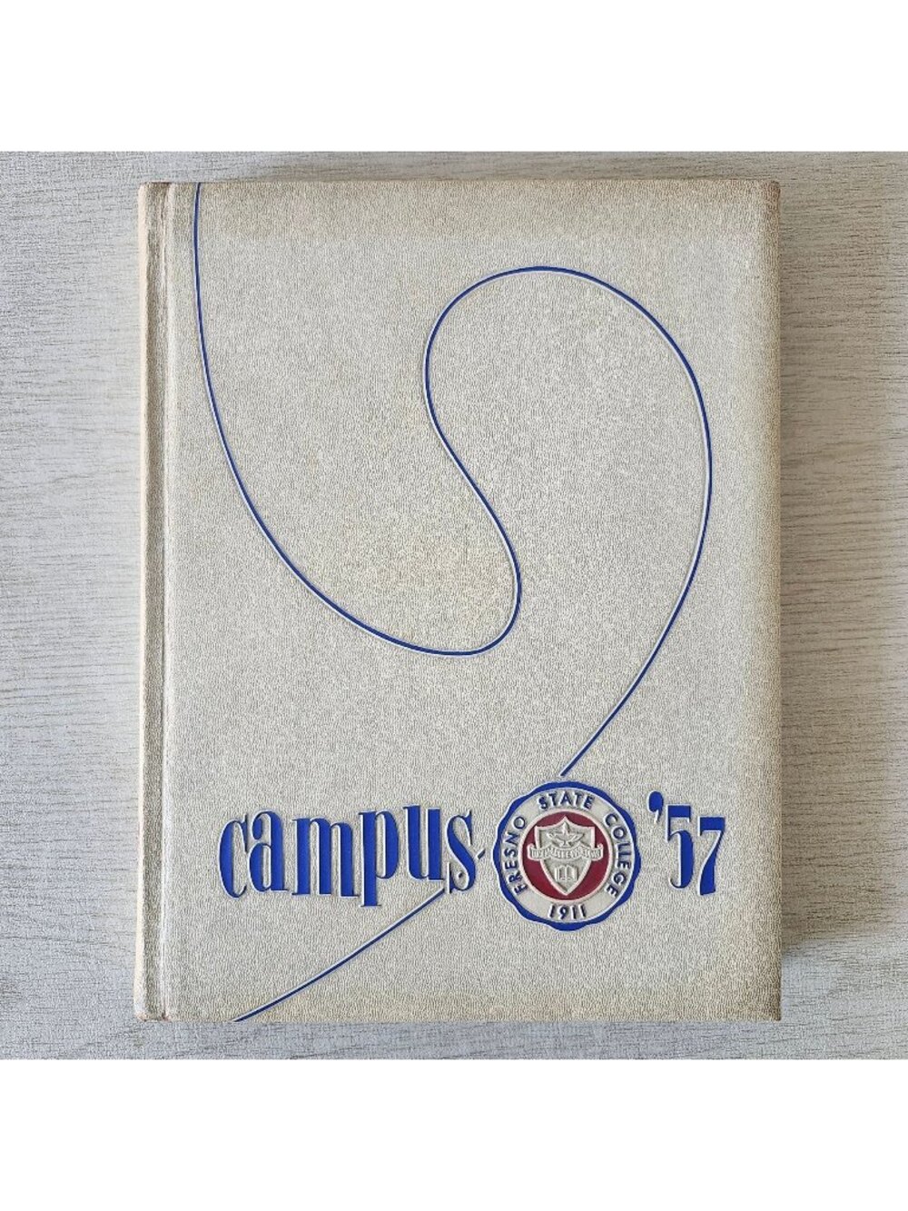 Fresno State College California 1957 Yearbook Bulldogs